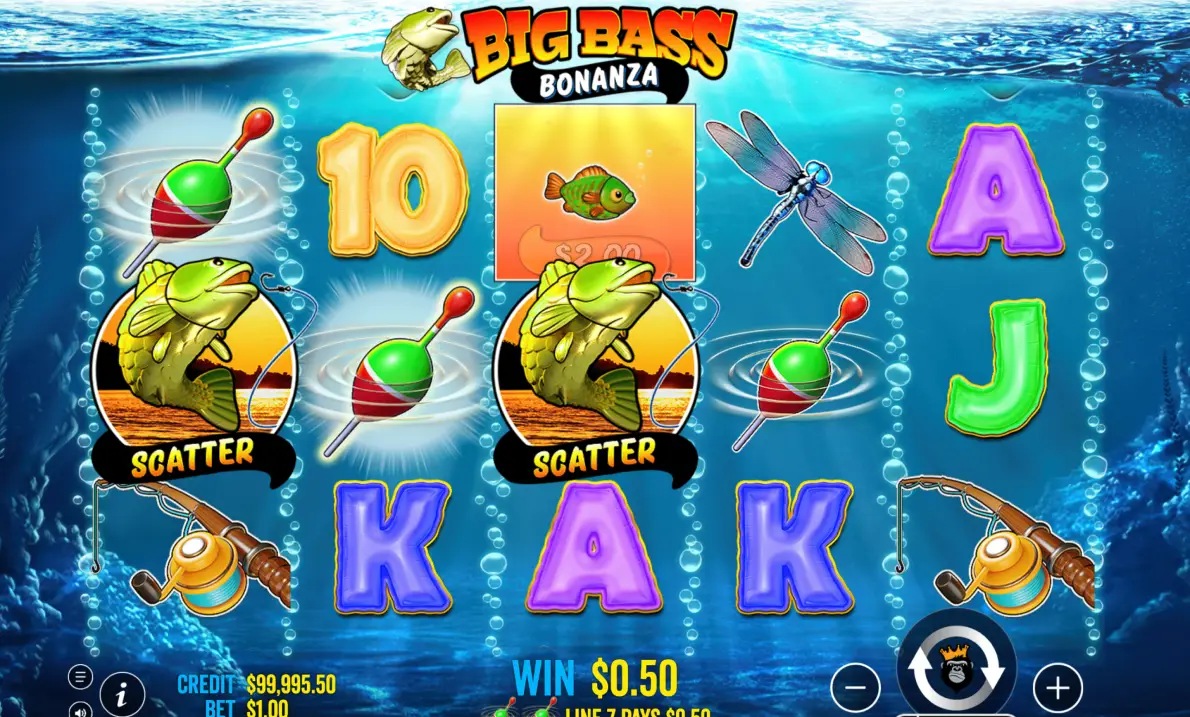 Play Big Bass Bonanza slot