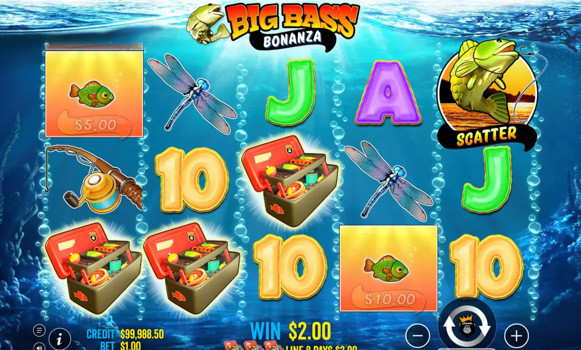 Big Bass Bonanza slot for real money