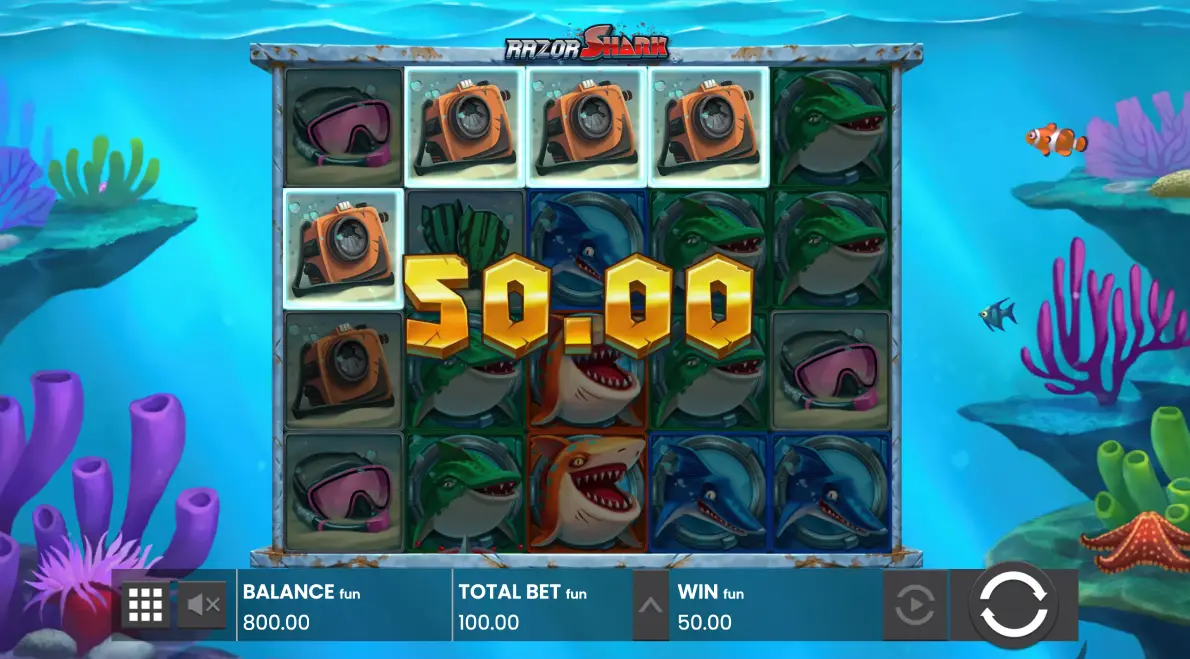 Razor Shark slot by Push Gaming