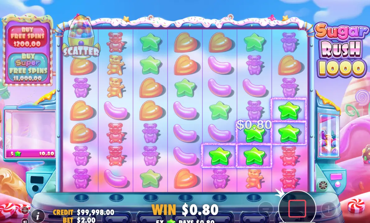 Play Sugar Rush 1000 for real money