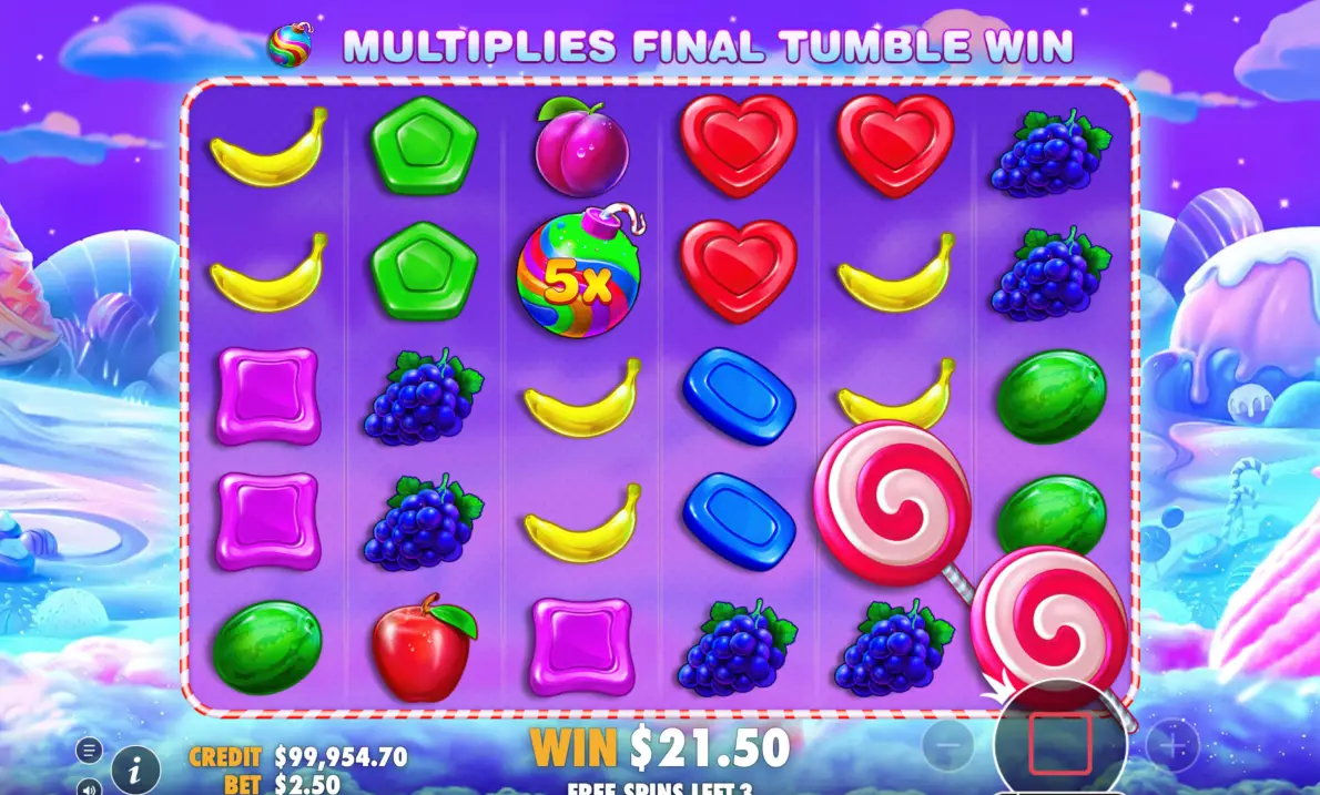 Play Sweet Bonanza demo slot for free