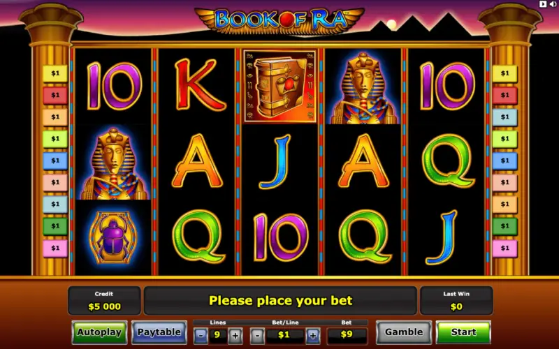 Book of Ra demo slot