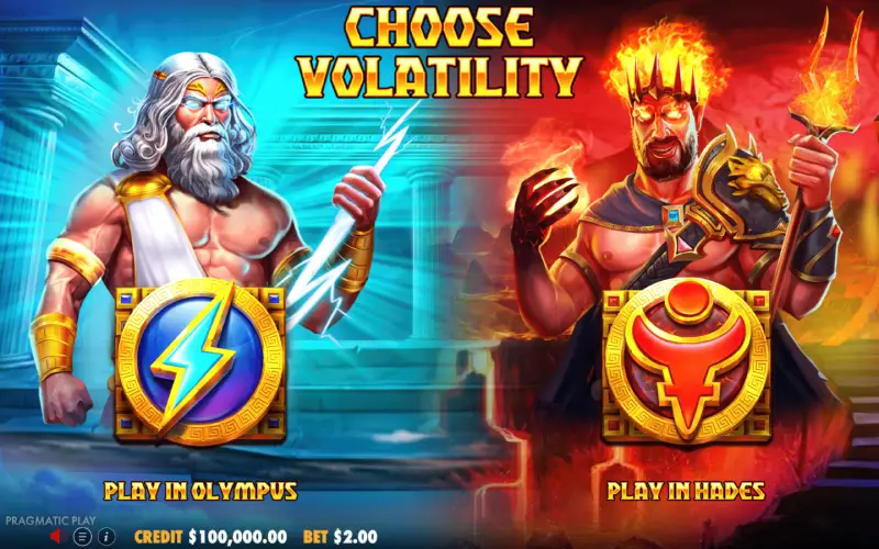 Zeus vs Hades - Gods of War demo