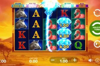 Play Lion Gems Hold and Win slot for real money