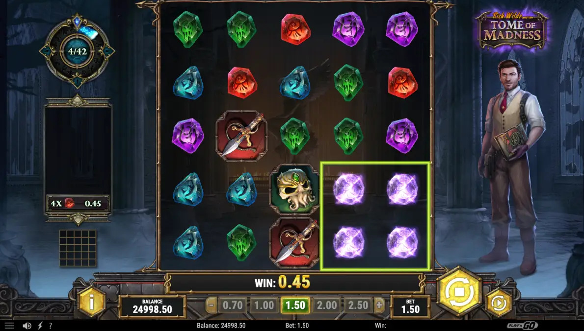 Play Tome of Madness slot for real money