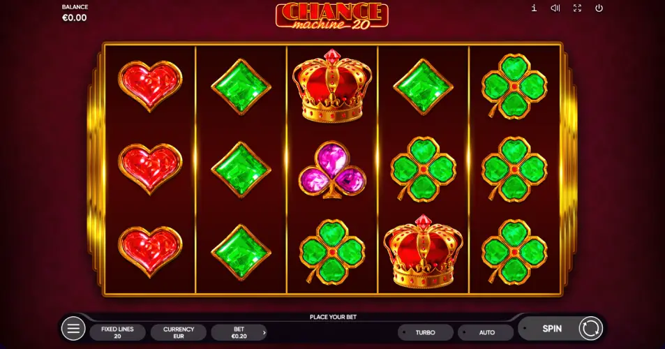 Play Chance Machine 20 slot