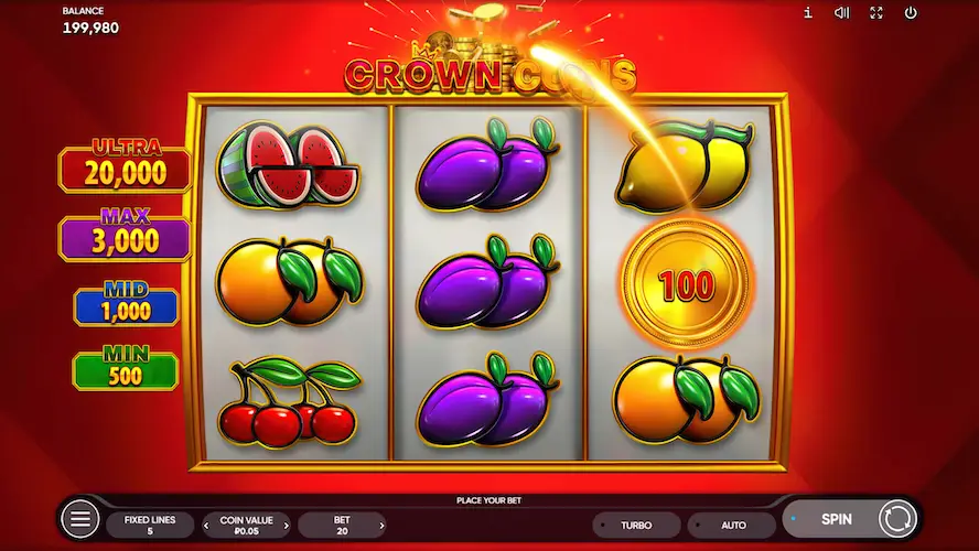 Play Crown Coins slot