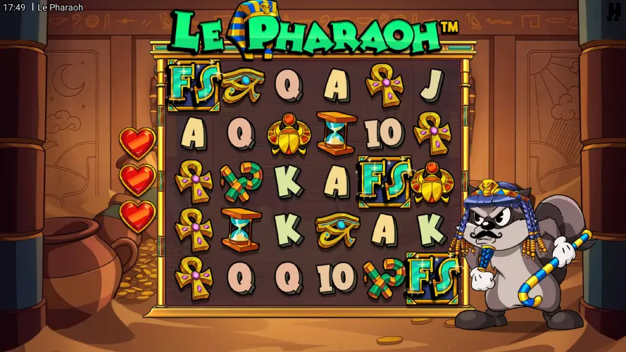 Play Le Pharaoh slot for real money