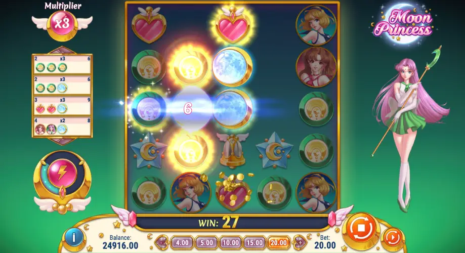 Play Moon Princess slot for real money