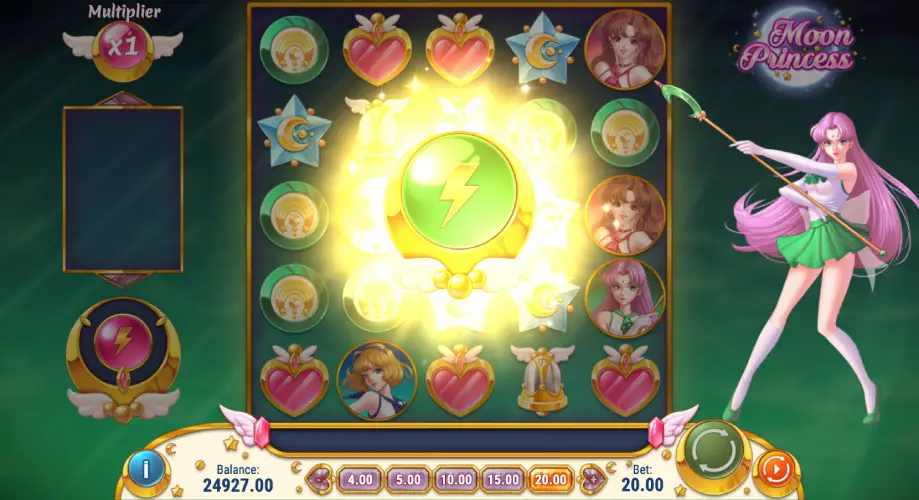 Play Moon Princess slot from Play'n Go
