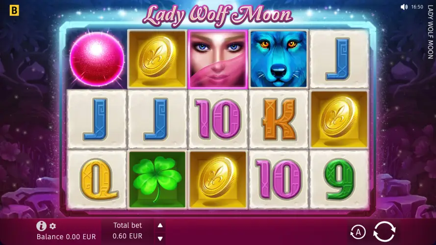 Play Lady Wolf Moon slot