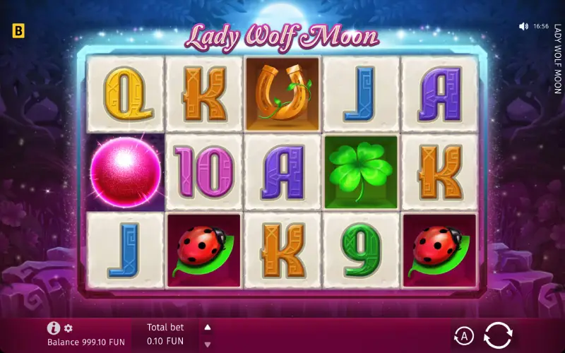 Play Lady Wolf Moon slot for real money