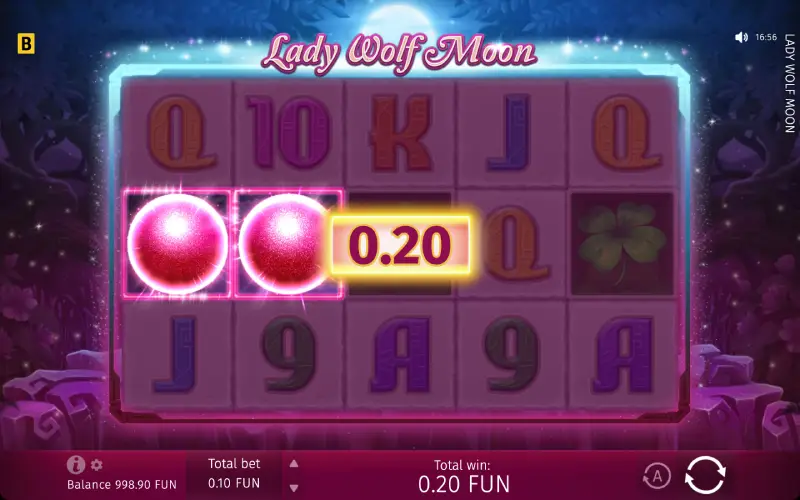 Play Lady Wolf Moon demo slot for free