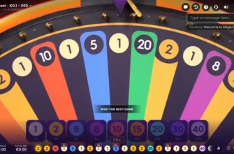 Mega Wheel game by Pragmatic Play