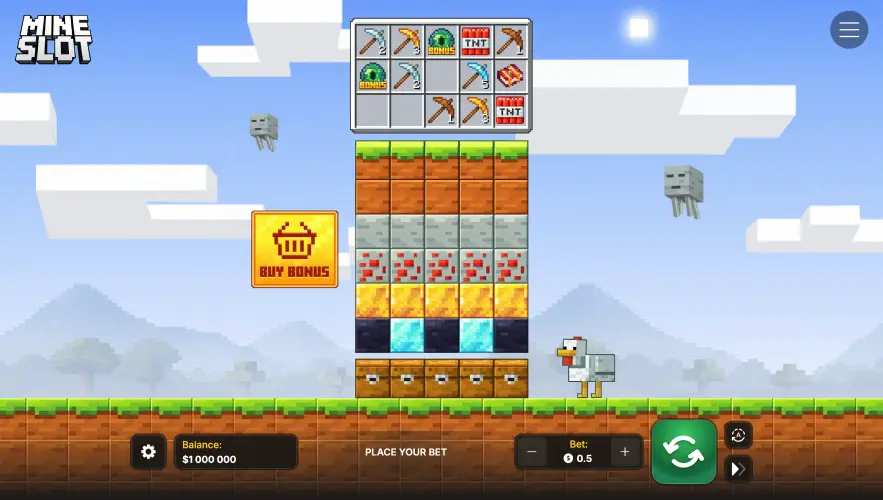 Play the Mine Slot slot machine