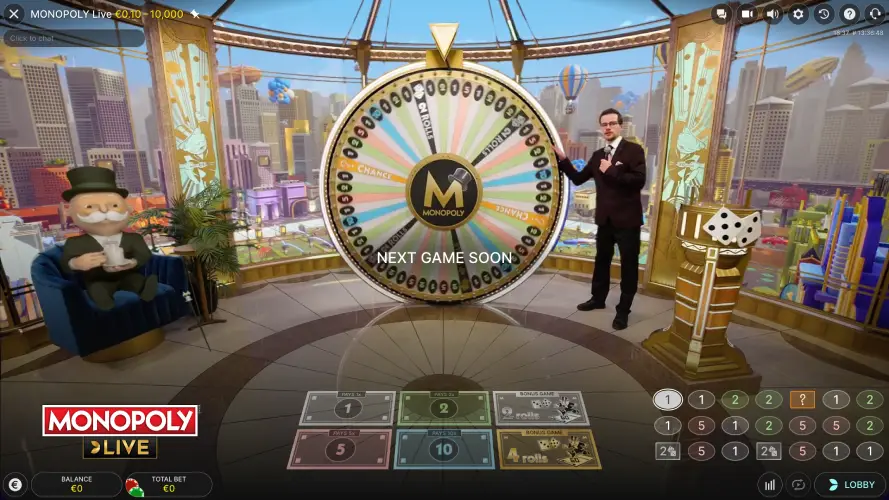 Play Monopoly Live for real money