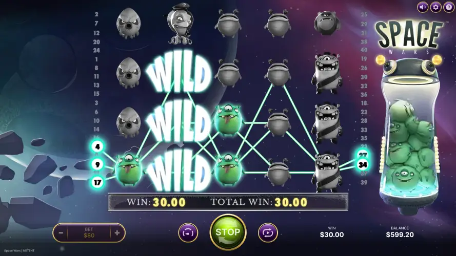 Play Space Wars for real money