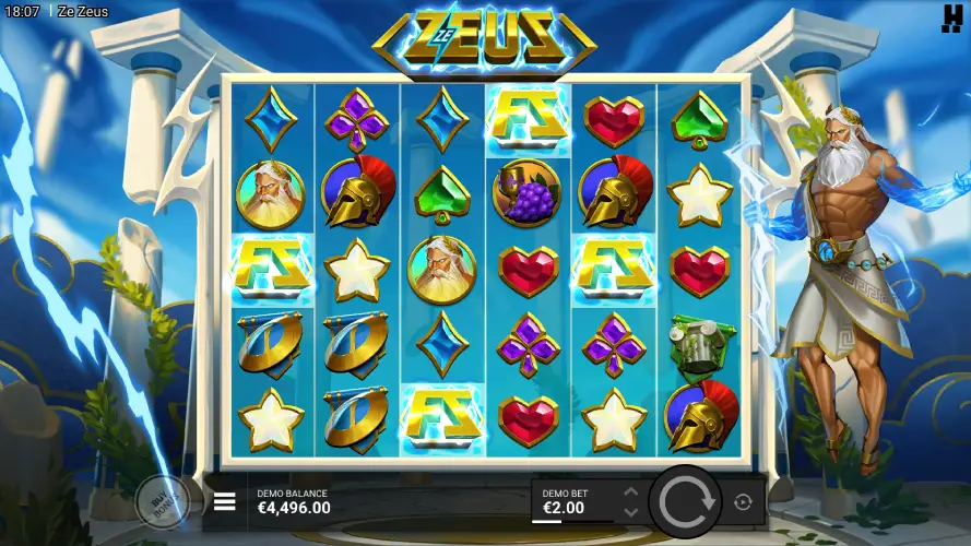 Play Ze Zeus slot for real money