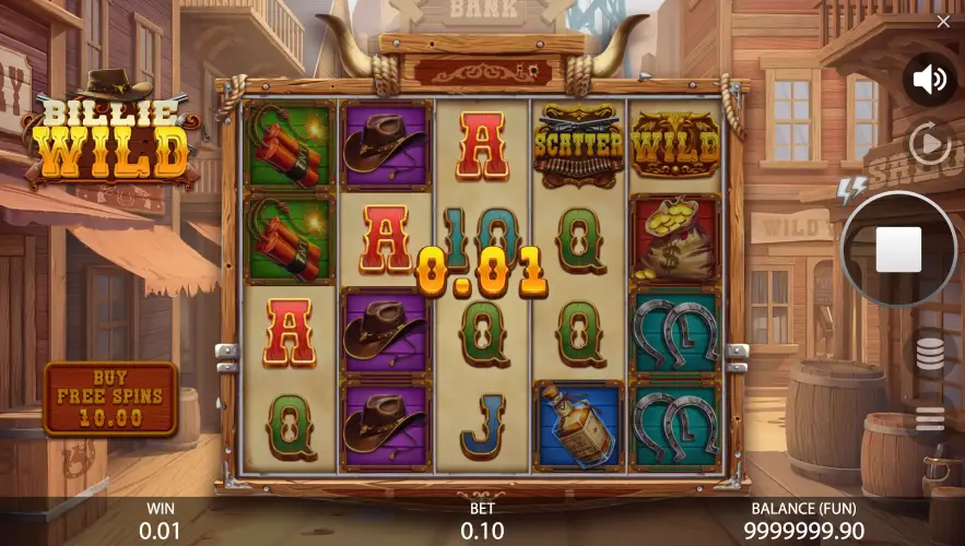 Billie Wild slot for real money