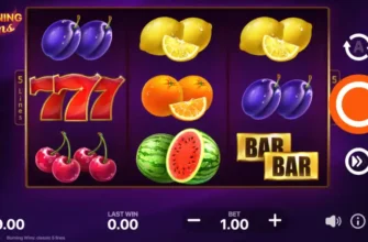 Play Burning Wins: classic 5 lines slot for real money