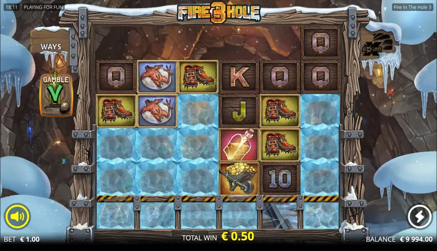 Fire in the Hole 3 slot from Nolimit City for real money