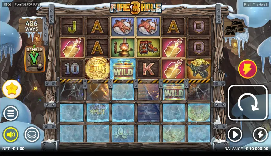 Play Fire in the Hole 3 slot
