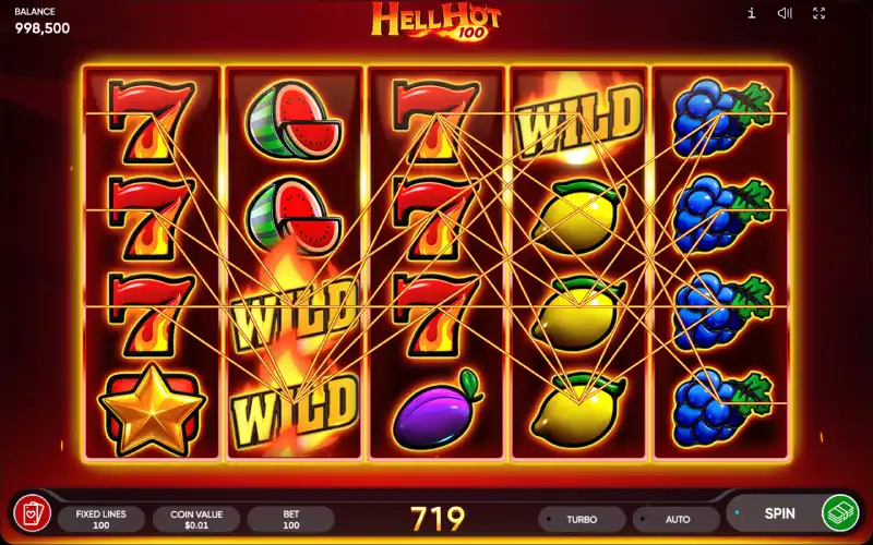 Hell Hot 100 slot by Endorphina