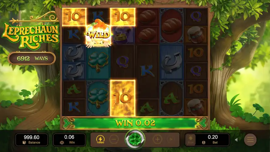 Play Leprechaun Riches demo slot for free