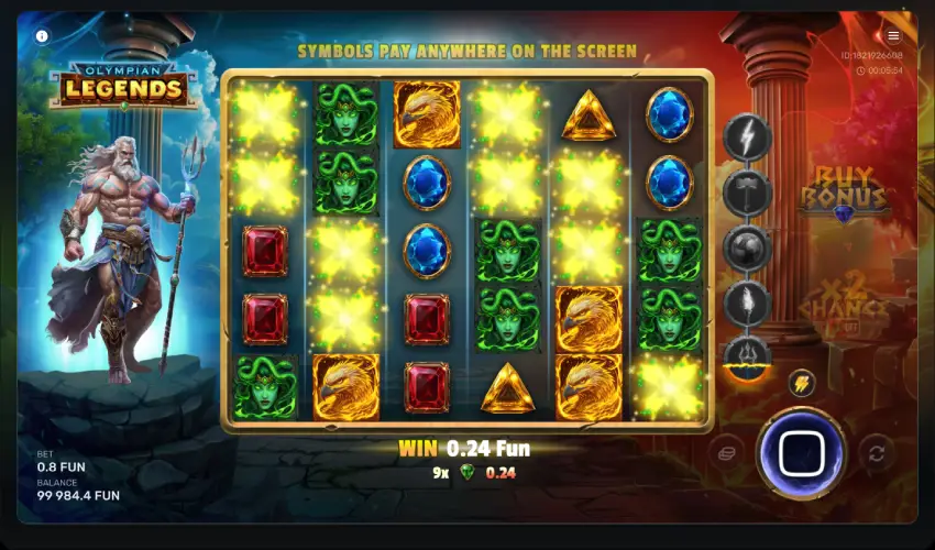 Olympian Legends slot for real money