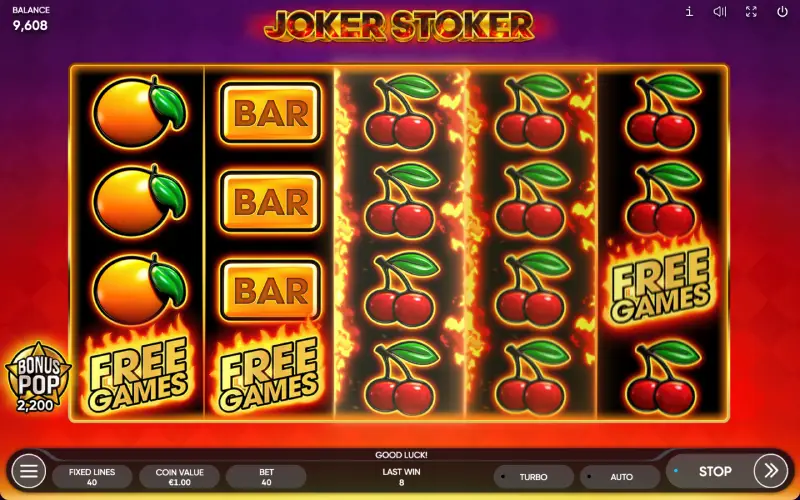Joker Stoker slot from Endorphina