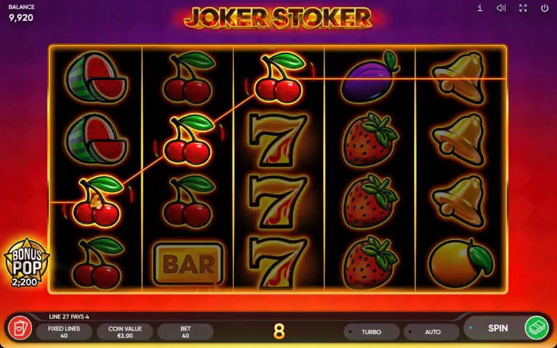 Play Joker Stoker demo slot from Endorphina for free