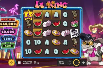 Play Le King for real money