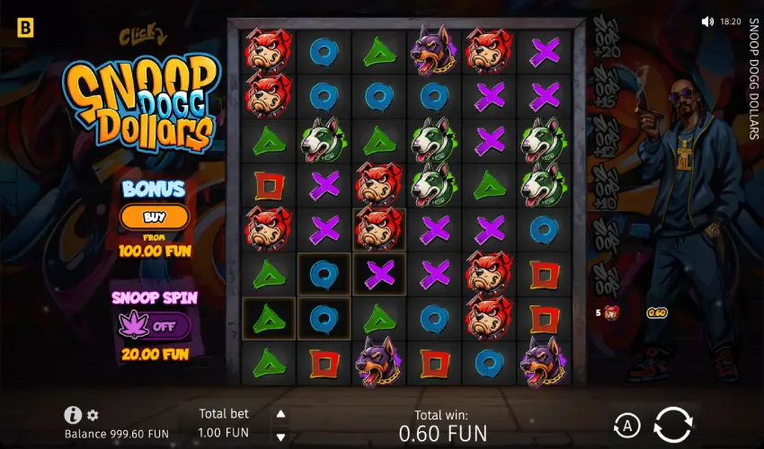 Play Snoop Dogg Dollars slot