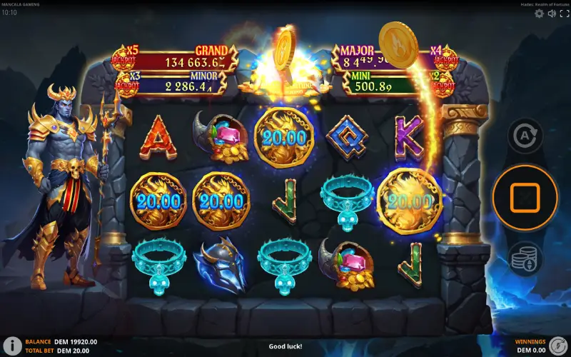 Play Hades: Realm of Fortune demo slot for free