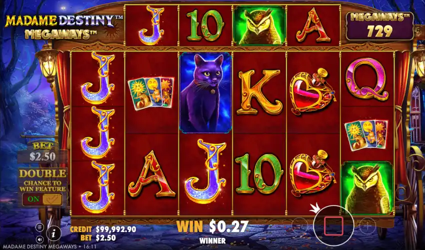Play Madame Destiny Megaways demo slot for free