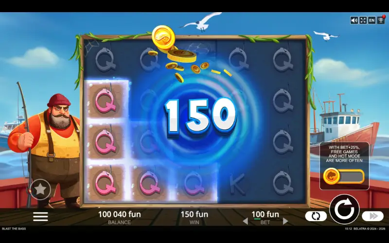 Play the Blast the Bass demo slot for free