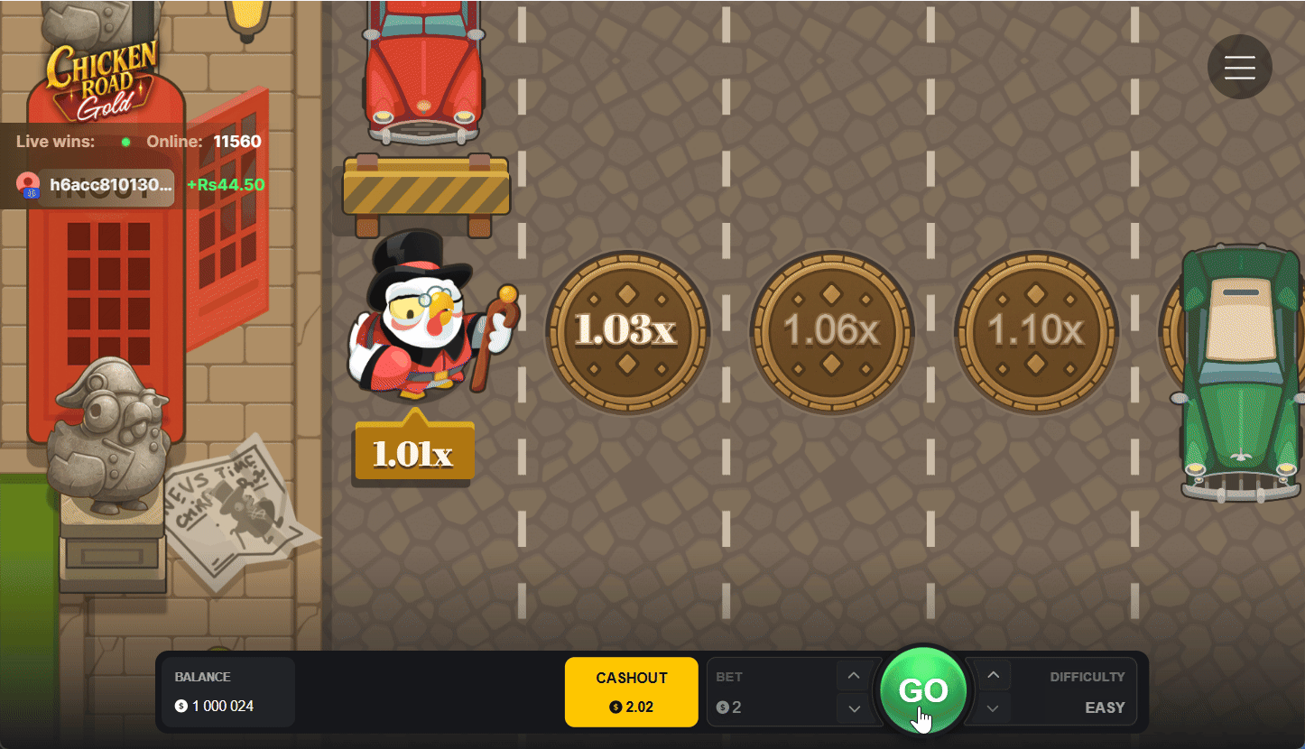 How to Play Chicken Road Gold