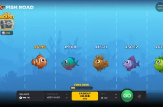Play Fish Road slot for real money