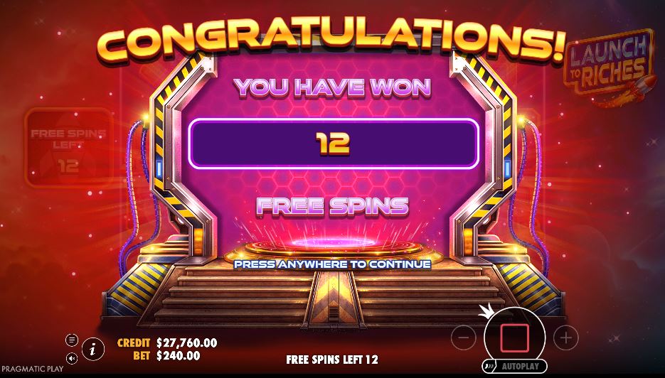Where to Play Launch to Riches