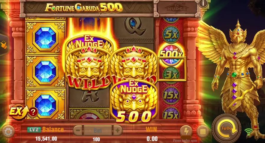 What I actually got when I sat down to play Fortune Garuda 500